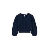 WE Fashion Bluza temno modra