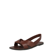 VAGABOND SHOEMAKERS Sandali s paščki TIA, rjava