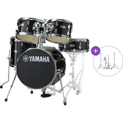 Yamaha JK6F5 Manu Katché Junior Basic SET Raven Black Set akustičnih bobnov