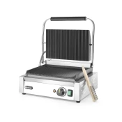 Kontaktni Žar Panini, Rebrast, 230V/2200W, (432x396x214mm)