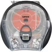 LENCO Radio Stereo FM z CD predvajalnikom in teleskopsko anteno, (5000299485)