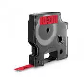 Zamjenski DYMO D1 40917 9 mm x 7 m crveno-crni #S0720720 /FU/