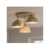 Brilagi - Plafonski luster 3xE27/60W/230V bež/zlatna