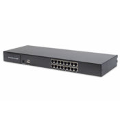 Digitus DS-72217 KVM switch Rack mounting Black