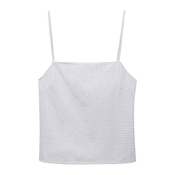 Pull&Bear Top siva/bela