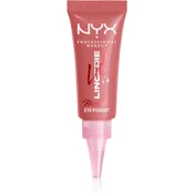 NYX Professional Makeup Lid Lingerie kremasto senčila za oči odtenek Risky Rosé 6 ml