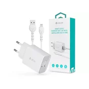 Devia ST361395 5V/2.4A pametni adapter za 2 USB prikljucka + 1 m Lightning kabel