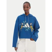 Adidas FARM HOODIE, ženski pulover, plava BY006
