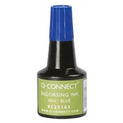 Črnilo za štampiljke Q-CONNECT modro 28 ml