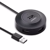 UGREEN USB 2.0 Hub 1/4 1m crni CR106