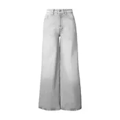HUGO Kavbojke siv denim