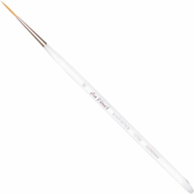 da Vinci Nails okrogel ÄŤopiÄŤ za okrasitev nohtov z dolgimi vlakni No. 12700 Size 0 (Extra Fine Synthetic Fiber)