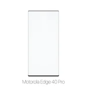 FixPremium FullCover Glass - 3D Kaljeno Steklo za Motorola Edge 40 Pro