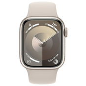 Pametni sat Apple - Watch S9, GPS, 41mm, Starlight Sport Band - M/L