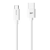 SP mobile DATA Kabel Type C 1m 2.4A 5Gbps Quick Charge White