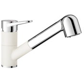 BLANCO WEGA- S II, HD, bela/kr om, izgled Silgranit 526421