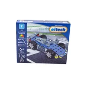 EITECH gradbeni set Dirkalni avto Blue Bullet 136 kosov