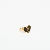 Prstan TwoJeys Broken Heart Ring Gold 52 mm