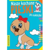 shumee NAŠA LJUBKA PSA POBARVANKA 74 nalepk