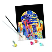 Ravensburger Slikanje po številkah CreArt Star Wars: R2-D2