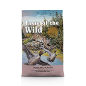 Taste of the Wild Cat Suva hrana za odrasle macke Lowland Creek, Prepelica i divlja patka, 6.6kg