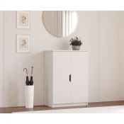 HANAH HOME Ormar za cipele mat bele boje Rb 158