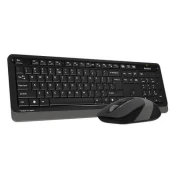 Fstyler Multimedia Wireless Desktop Set bežicna tastatura i opticki miš A4 Tech FG1010 (Gray)
