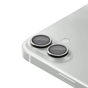 Zastita za kameru diamond za iphone 16 (6.1)/16 plus (6.7) crna ( FL11425 )