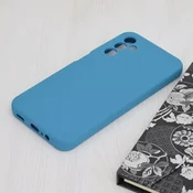 Infostyle Silikonski ovitek Soft Edge za Samsung Galaxy A24 Svetlo modra/TPU silikon