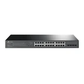 TP-LINK JetStream TL-SG2428P 26-Port Gigabit PoE+ Smart Switch x 4 SFP slot