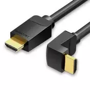 Vention HDMI kábel 90° 2m - Črn(AARBH)