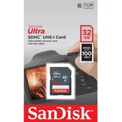 SDHC SanDisk 32GB Ultra, 100 MB/s