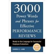 3000 Power Words and Phrases for Effective Performance Reviews