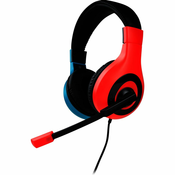 Nacon BigBen Nintendo Switch slušalke z mikrofonom, rdeče/modre