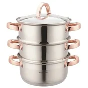 Klausberg KB-7728 lonec za kuhanje na pari 3,1 L – 3-delni set, 20 cm  EAN: 5908287277281