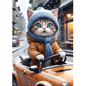 Yazz - Puzzle Voznica Kitty - 1 000 kosov