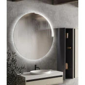 KOLPA SAN ogledalo z LED svetilko OG ORBIS 80 -LED okroglo 80 cm 583630