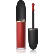 MAC Cosmetics Powder Kiss Lip + Cheek Mousse večnamensko ličilo za ustnice in lica odtenek Ruby Boo 5 ml