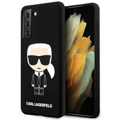 Karl Lagerfeld KLHCS21SSLFKBK S21 G991 hardcase black Silicone Iconic (KLHCS21SSLFKBK)