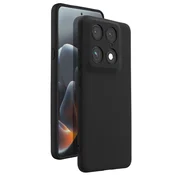 AVIZAR Ovitek za Motorola Signature iz Mehkega Nedrsečega Silikona, Črna, (5000274242)