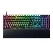 Tipkovnica RAZER Huntsman V3 Pro, Analog Switch, RGB, UK Layout, USB, ČRNa