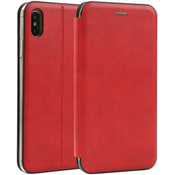 Xiaomi MCLF11-XIAOMI Redmi Note 8/Note 8 2021 * Futrola Leather FLIP Red (149)