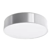 SOLLUX lighting Okrogla stropna svetilka, siva, O55, ARENA, 4xE27, 15W, SL.0918, Sollux Lighting