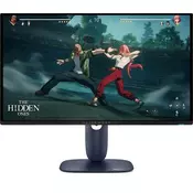 Dell Flat Panel 27 AW2725D - Alienware - 26,7 OLED (QD OLED; DisplayPort1.4/2xHDMI2.1/2xUSB3.2/1xUSB-C;2560x1440@280Hz; Pivot) AMD FreeSync Premium Pro, NVIDIA G-SYNC Compatible AW2725D