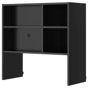METOD Zid.okv.elem. za ugradni aspirator, Crnosiva, 80x37x80 cm