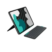 Tipkovnica za tablet LOGITECH Flip Folio V2, za ipad Pro & Air 13, Bluetooth, bežična, crna