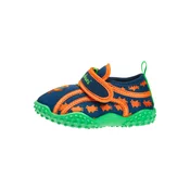PLAYSHOES Čevelj za na plažo/kopanje Pirat marine/jabolko/oranžna