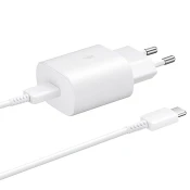 Punjac Samsung TA800 25W Fast Charge USB-C bijeli odvojivi kabel EP-TA800XWE