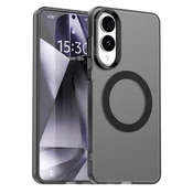 Hibridni ovitek Techsuit CandyCase MagSafe za Samsung Galaxy S25 Edge - black