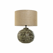 Stolna svjetiljka Home ESPRIT Bež Bakar Aluminij 50 W 220 V 40 x 40 x 55 cm